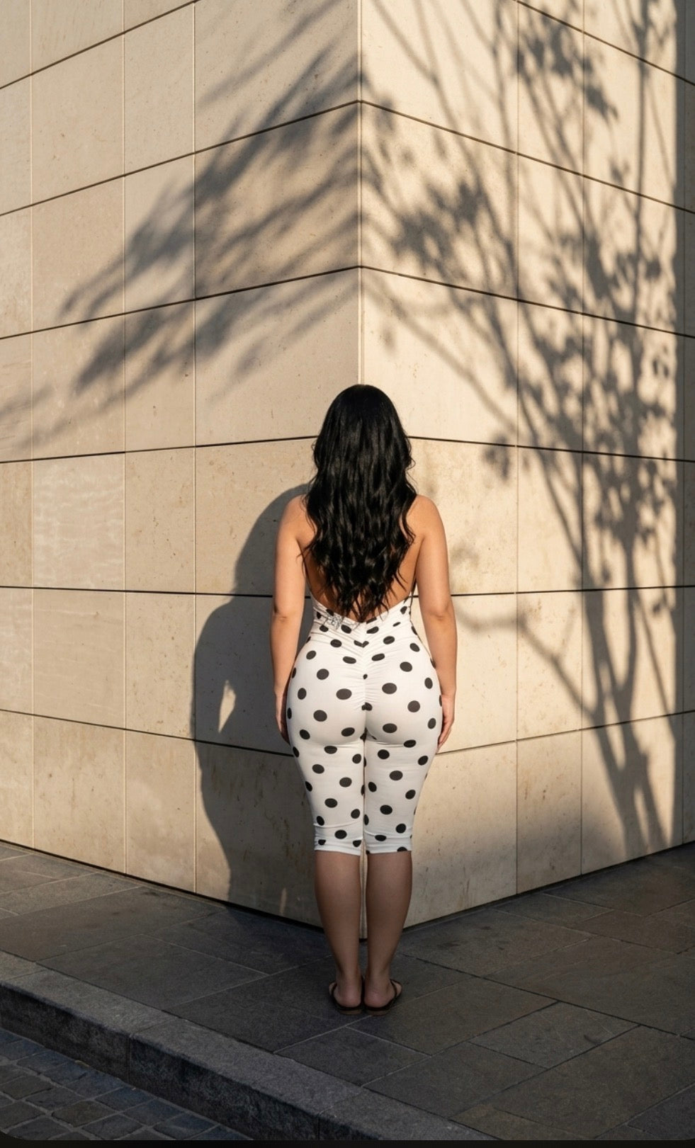 Comby Chic à pois Noir & Blanc